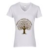 Heavy Cotton Women's V-Neck T-Shirt Thumbnail